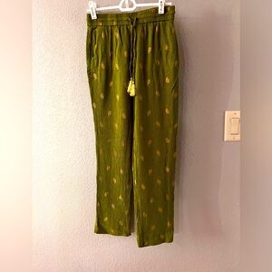 Boden Tassle Drawstring Pants